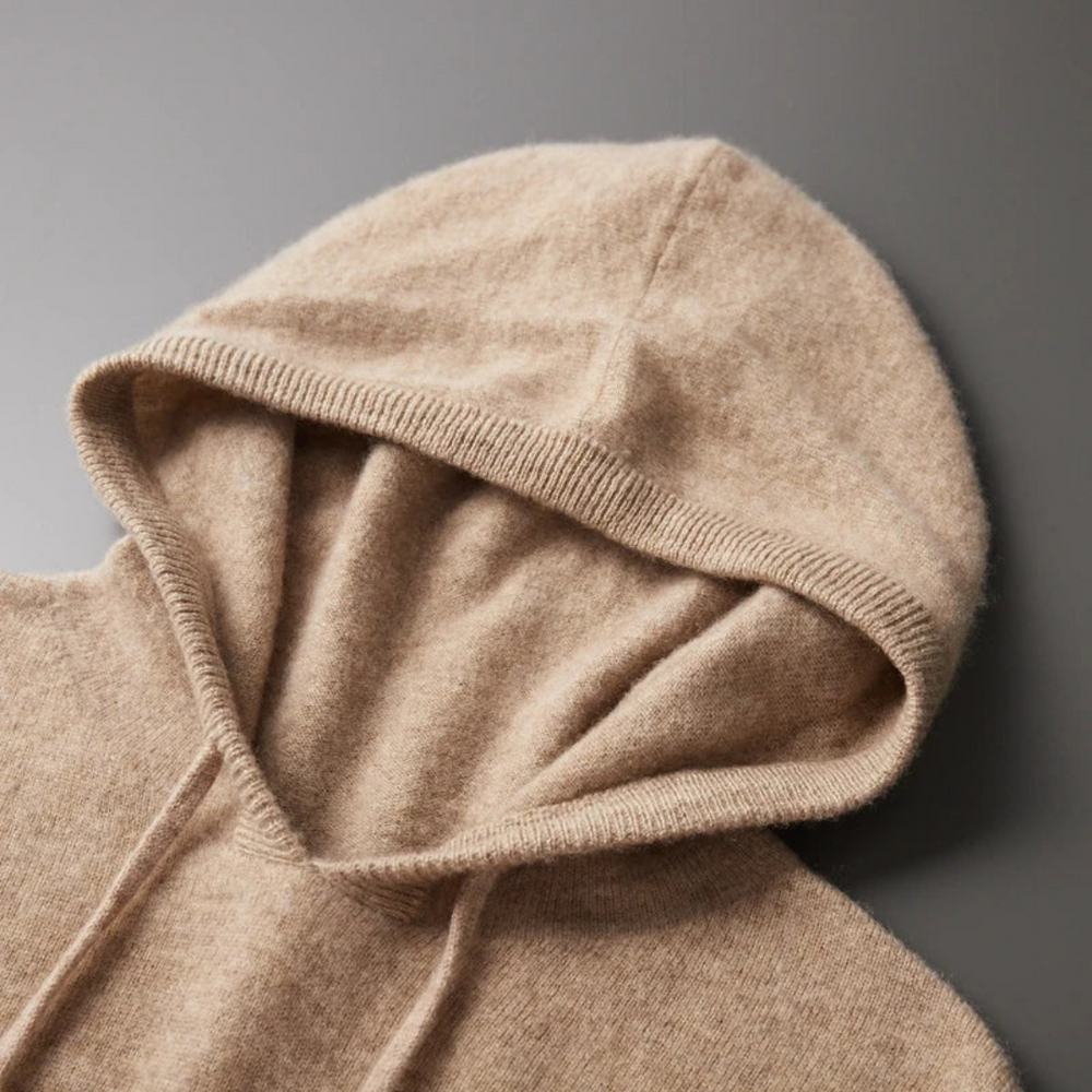 Glacier Merino Wool Hoodie - Sweater CASA LARO MEN
