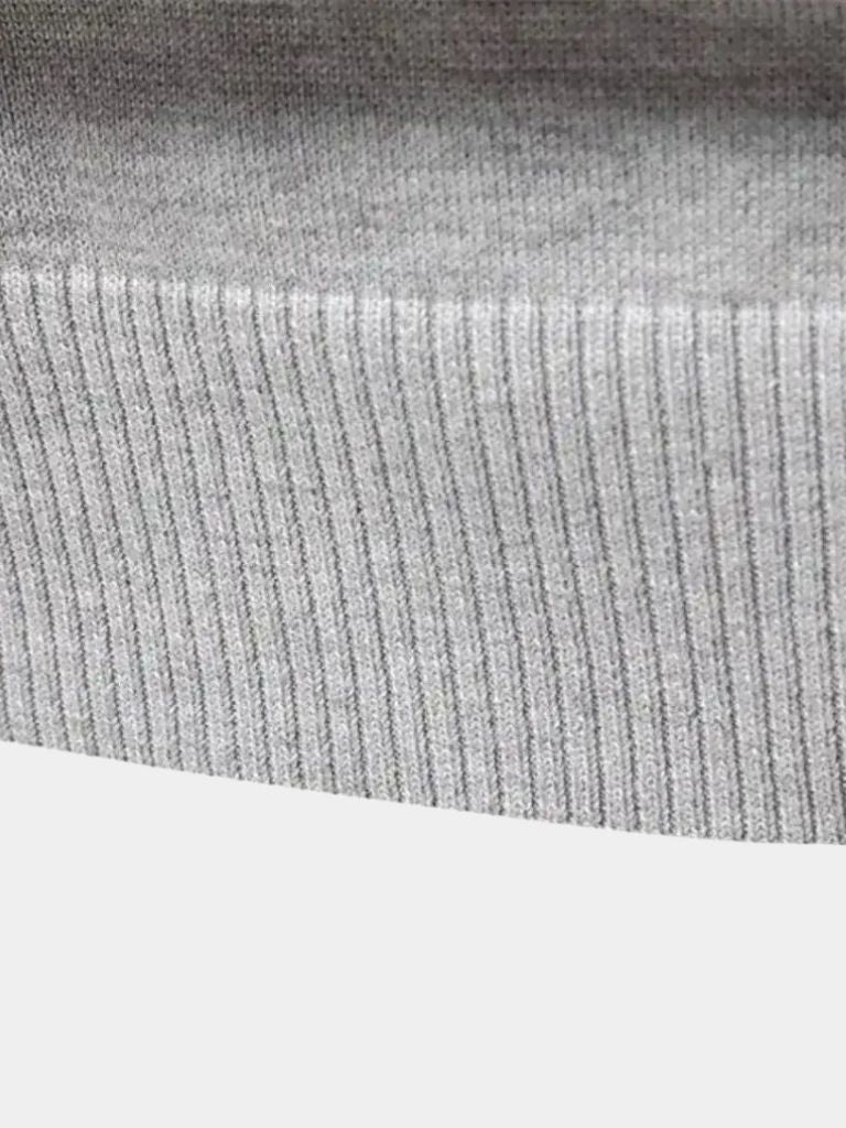 Half Zip Knitwear Pullover Sweater - Casa  Laro CASA LARO