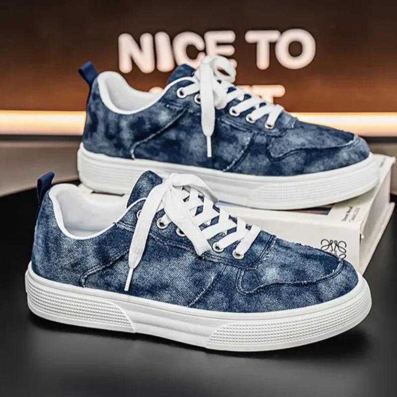 Harbor Washed Denim - Sneakers CASA LARO MEN