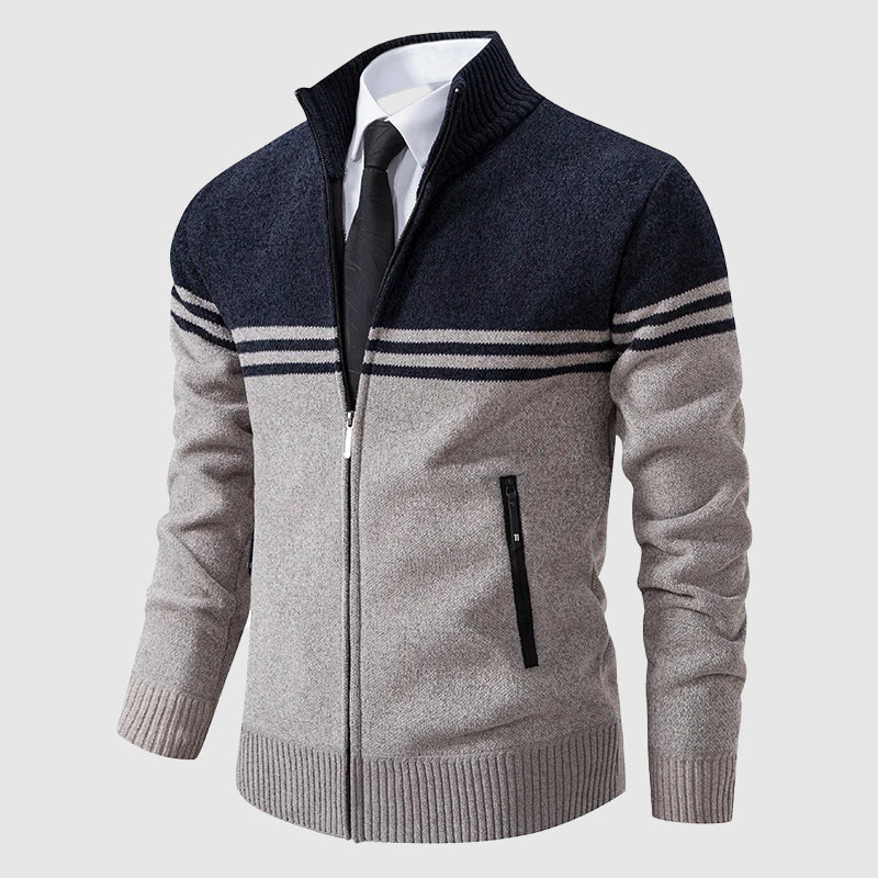 Harper Zip Front - Cardigan CASA LARO MEN
