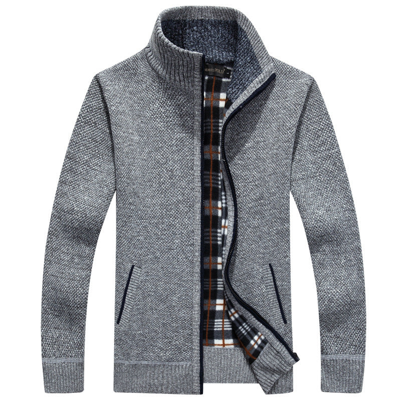 Henley Fleece - Cardigan CASA LARO MEN