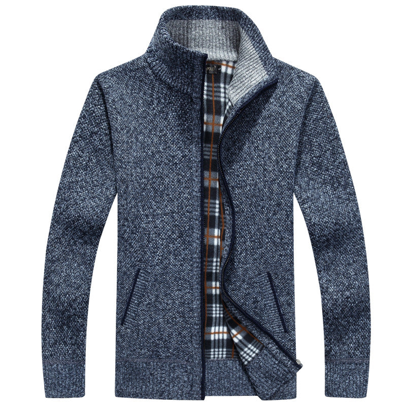 Henley Fleece - Cardigan CASA LARO MEN