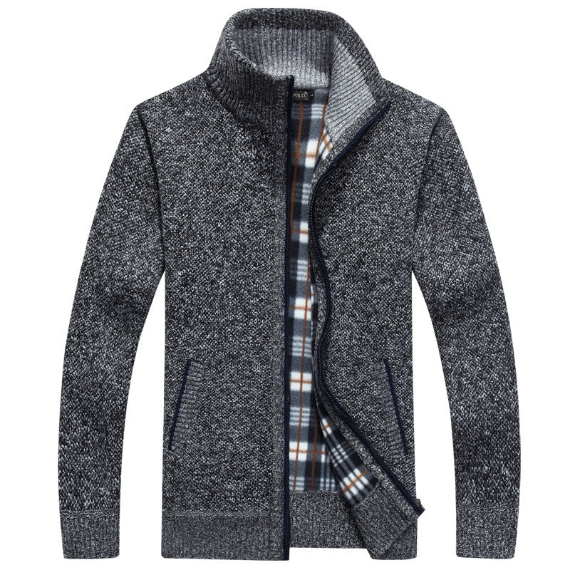 Henley Fleece - Cardigan CASA LARO MEN
