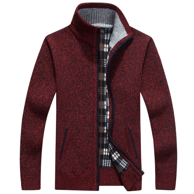 Henley Fleece - Cardigan CASA LARO MEN