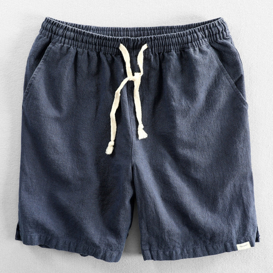 High-Rise Linen - Shorts CASA LARO MEN