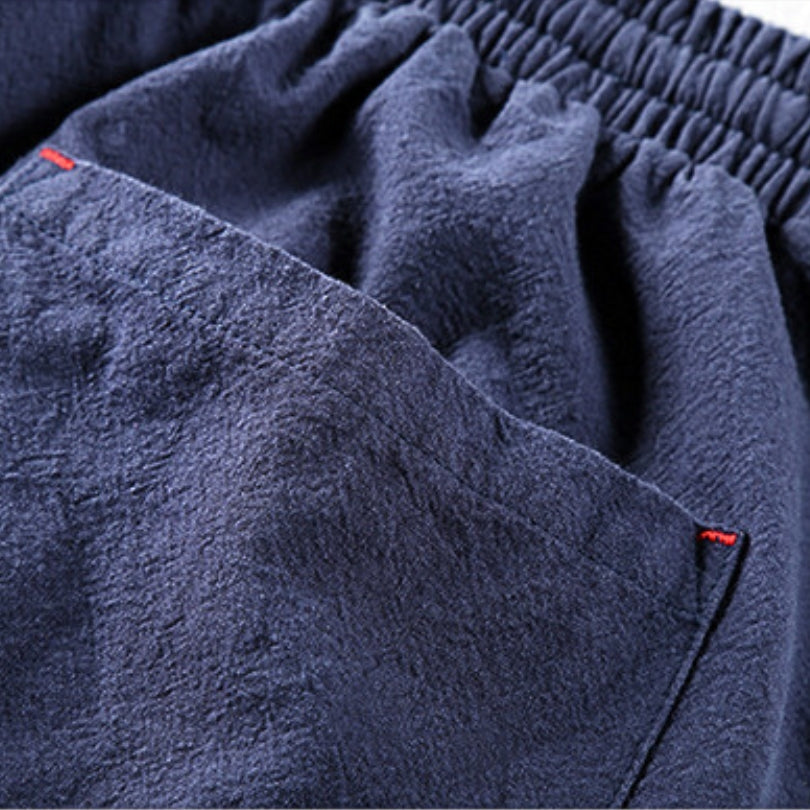 High-Rise Linen - Shorts CASA LARO MEN