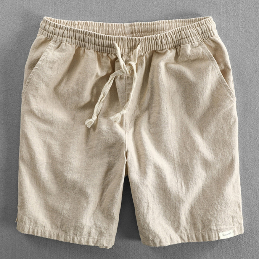High-Rise Linen - Shorts CASA LARO MEN