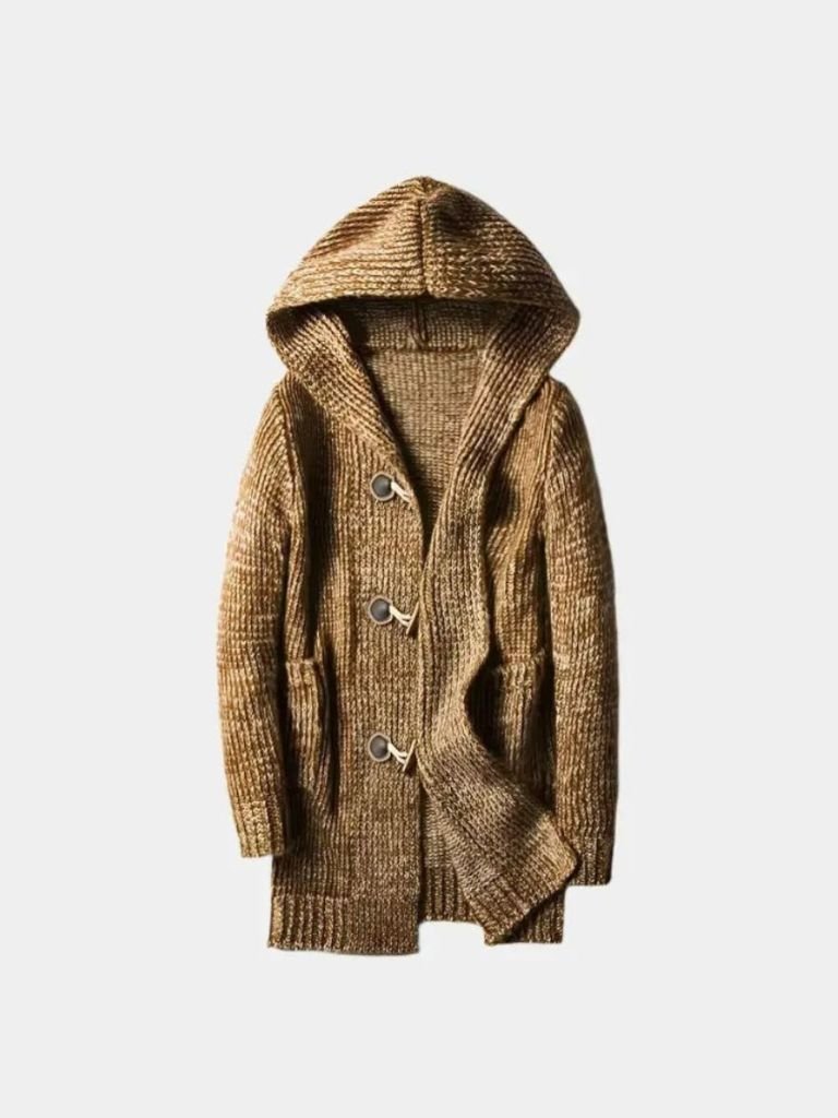 Himalaya Knit Hooded Jacket - Casa  Laro CASA LARO
