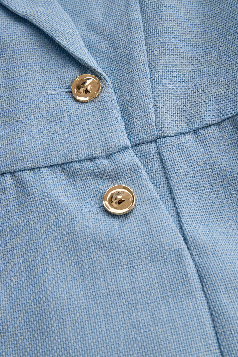 Sophisticated Sky Blue Blazer Dress SN