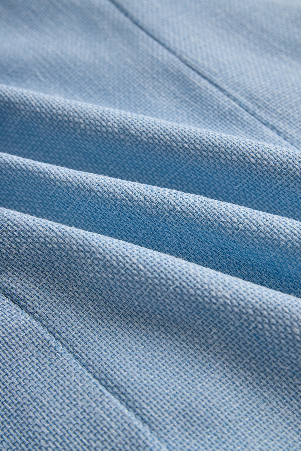 Sophisticated Sky Blue Blazer Dress SN
