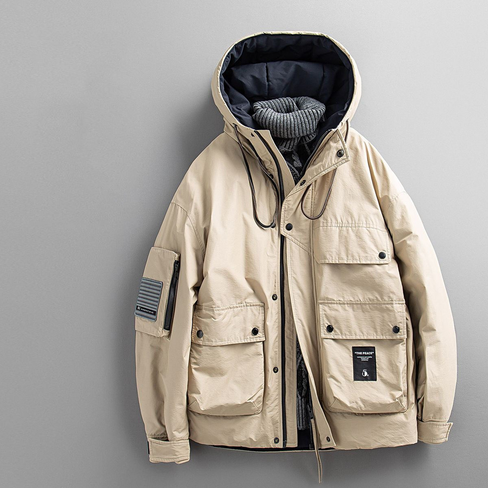 Insulated Hooded Water-Resistant - Parka CASA LARO MEN