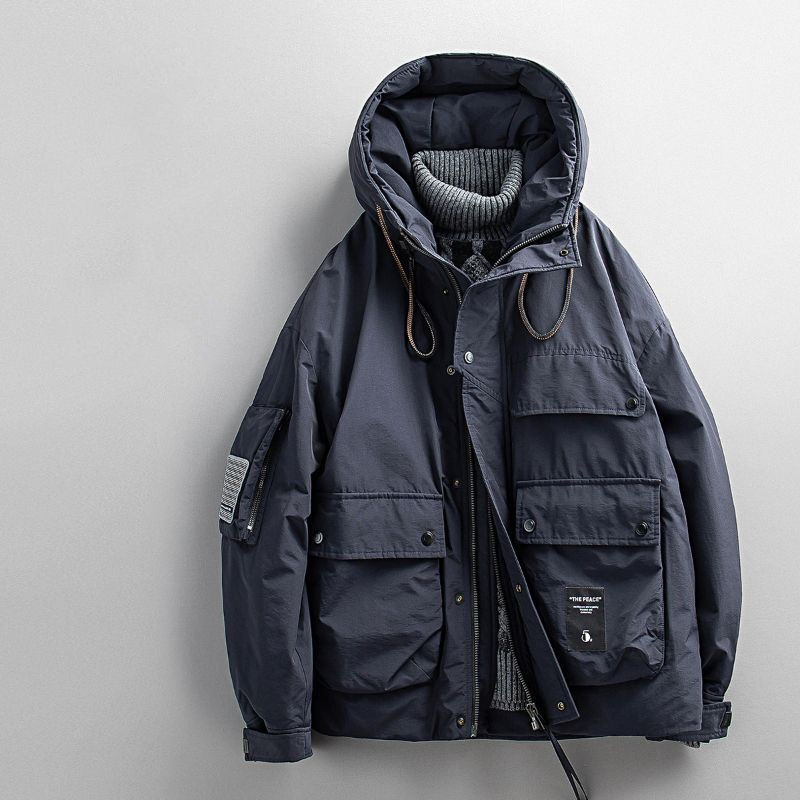 Insulated Hooded Water-Resistant - Parka CASA LARO MEN