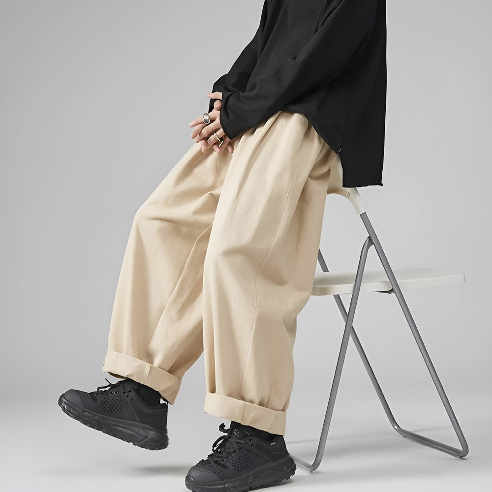 Kyoto Cotton Sarouel - Pants CASA LARO MEN