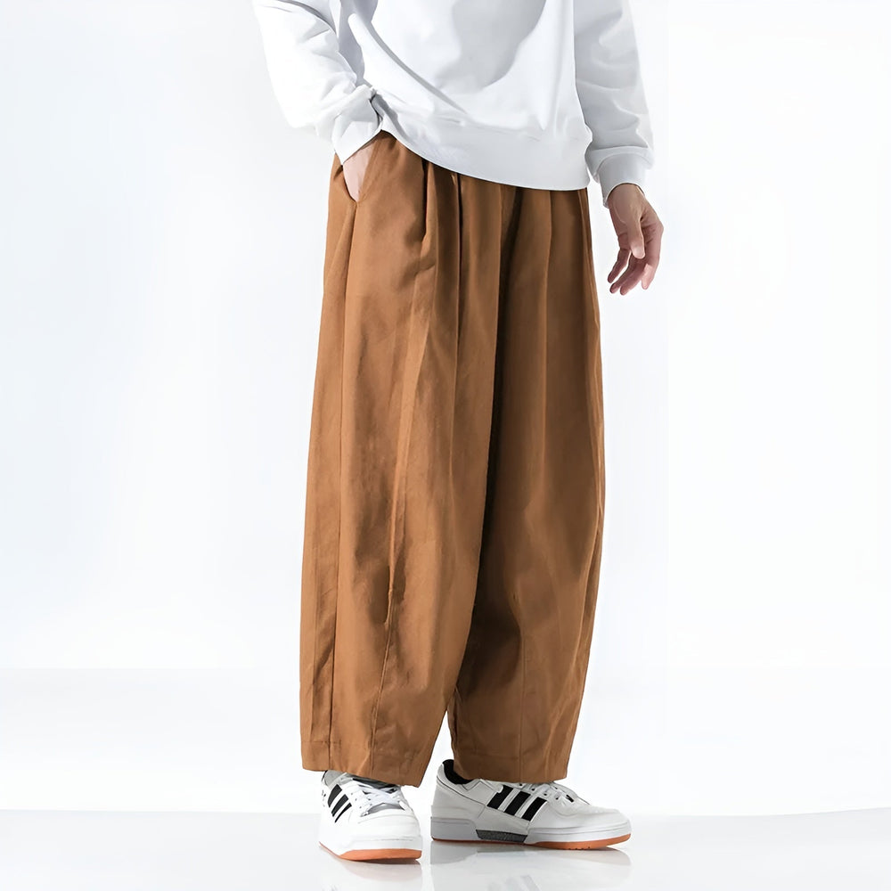 Kyoto Cotton Sarouel - Pants CASA LARO MEN