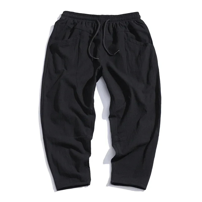 Kyoto Linen Cropped - Pants CASA LARO MEN