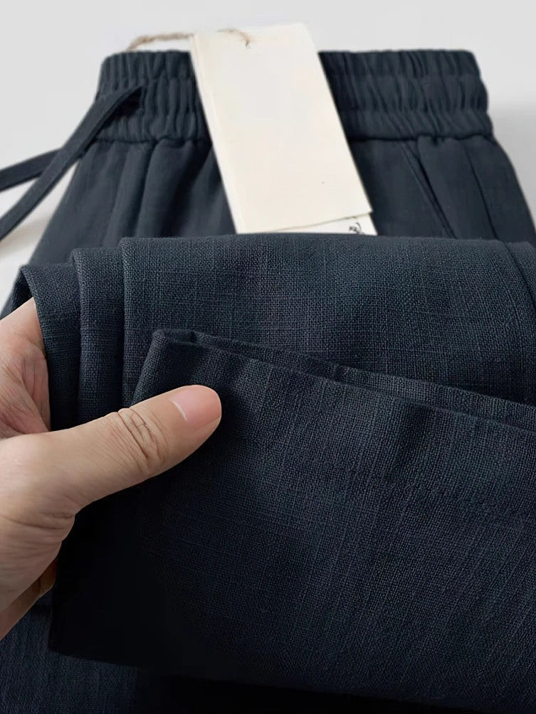 Kyoto Wide-Leg Drawstring - Pants CASA LARO MEN