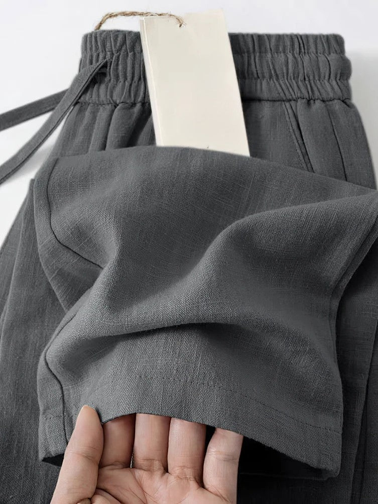 Kyoto Wide-Leg Drawstring - Pants CASA LARO MEN