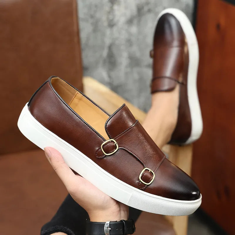 Lazio Luxe Leather - Loafers CASA LARO MEN