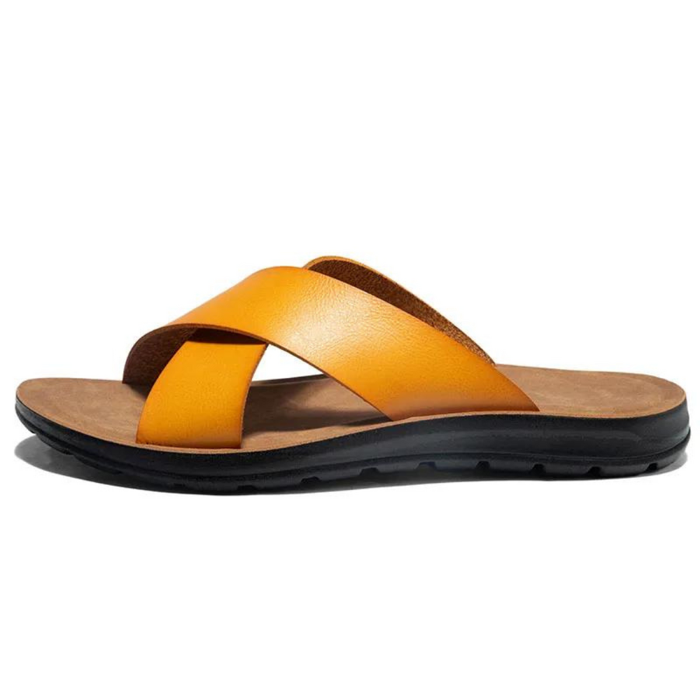 Leather Crossover - Sandal CASA LARO MEN