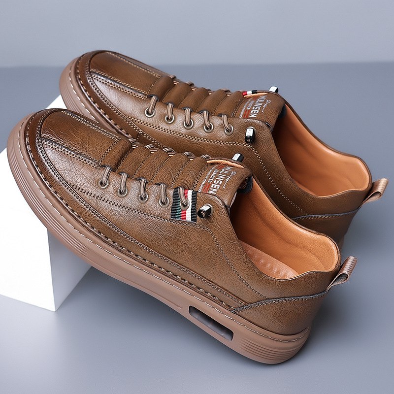 Leather Lace-Up Low-Top - Sneaker CASA LARO MEN