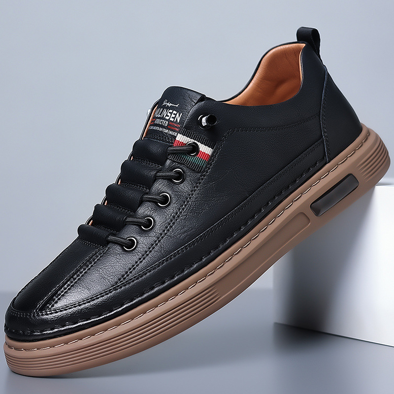 Leather Lace-Up Low-Top - Sneaker CASA LARO MEN