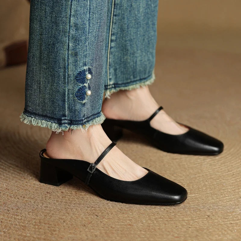 Leather Pointed Toe - Heels CASA LARO WOMEN