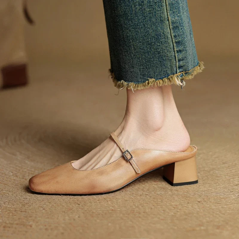 Leather Pointed Toe - Heels CASA LARO WOMEN