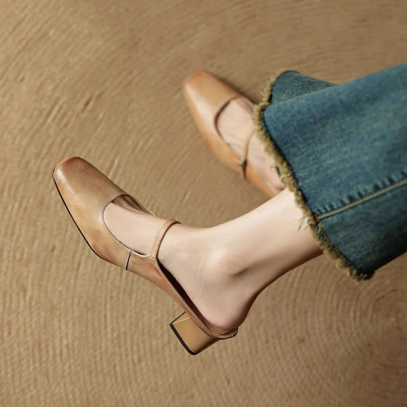 Leather Pointed Toe - Heels CASA LARO WOMEN