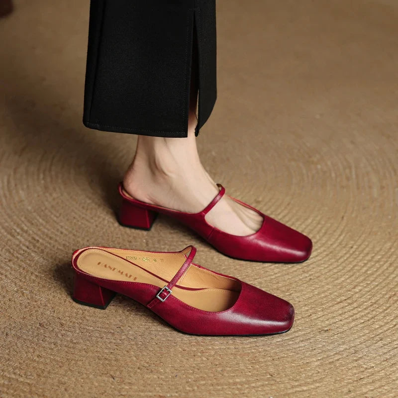 Leather Pointed Toe - Heels CASA LARO WOMEN
