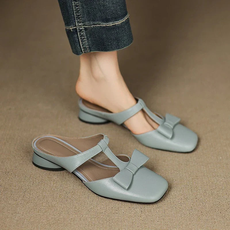 Leather Slip-On - Mules CASA LARO
