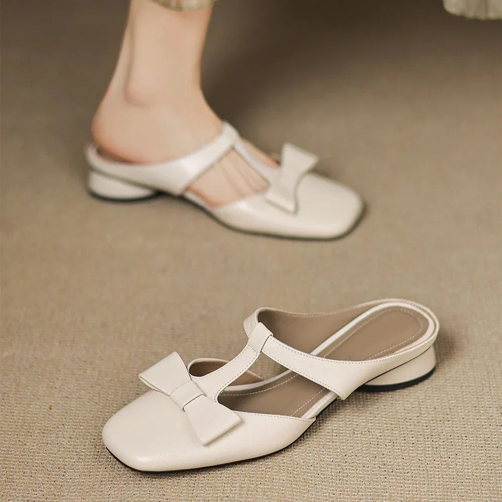 Leather Slip-On - Mules CASA LARO
