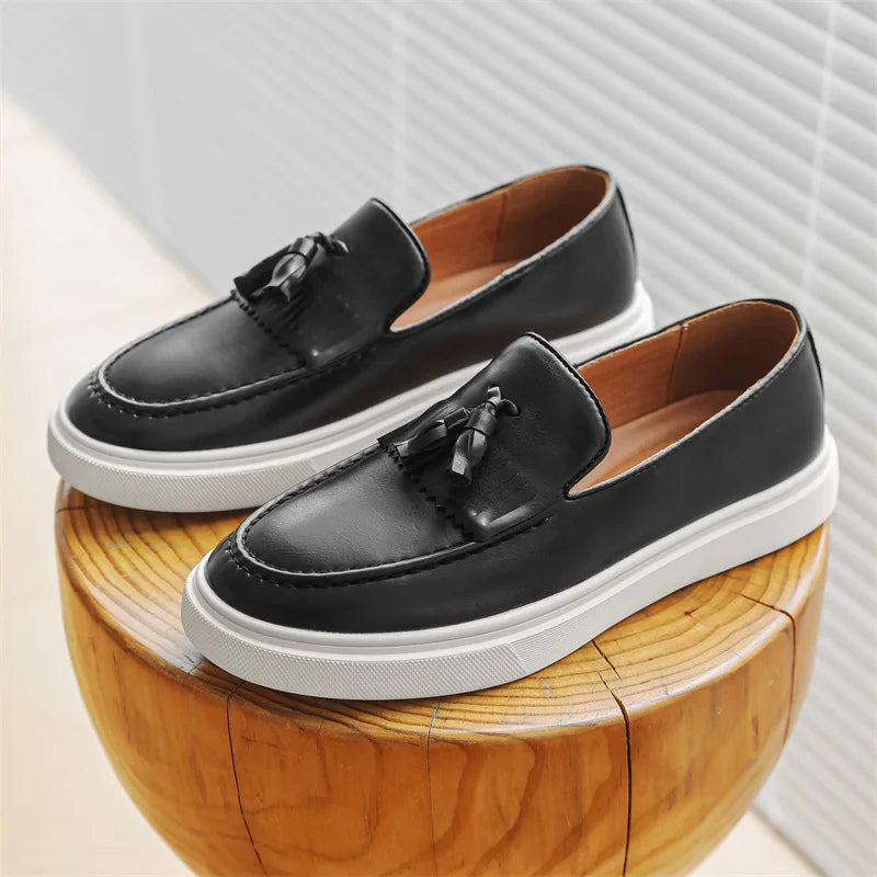 Leather Tassel - Loafers CASA LARO MEN