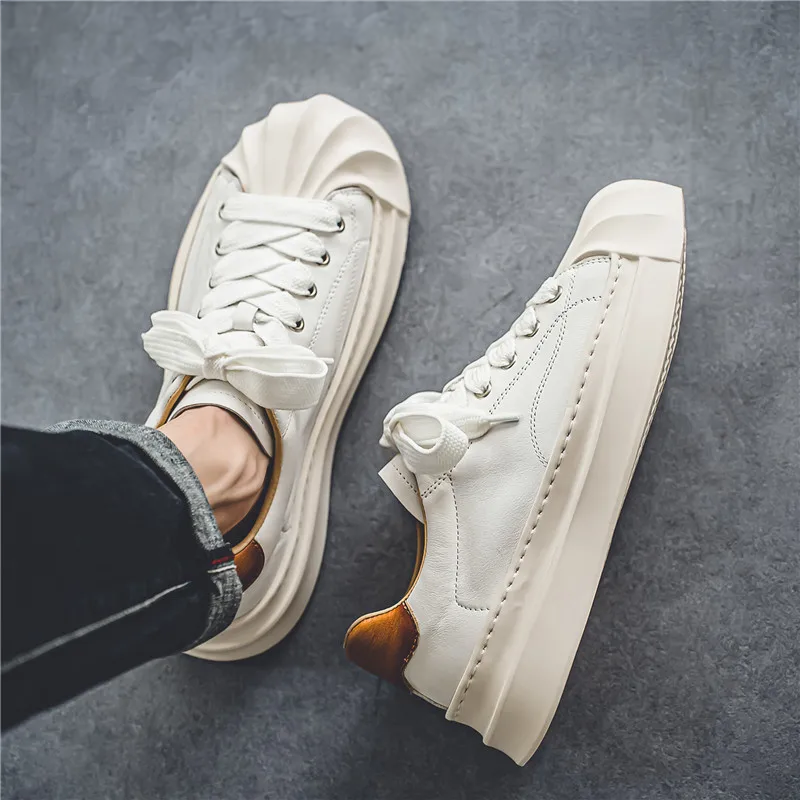 Leather Wave Sole - Sneakers CASA LARO MEN