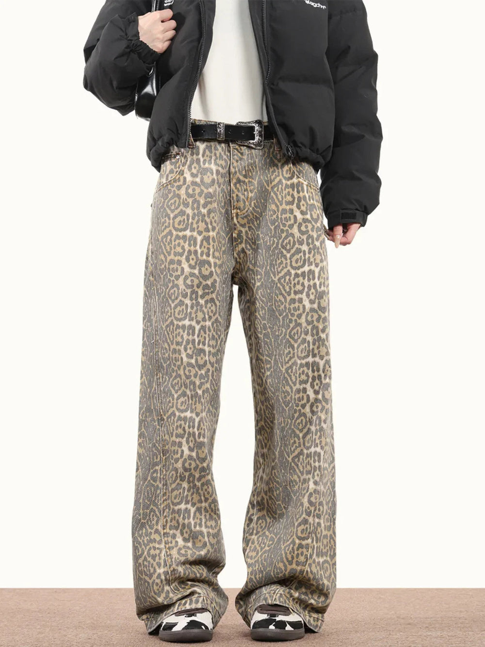 Leopard Print Baggy - Jeans CASA LARO