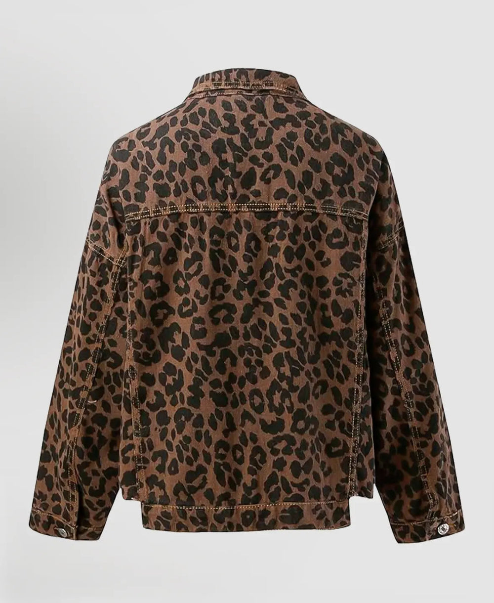 Leopard Print Faux-Fur - Jacket CASA LARO