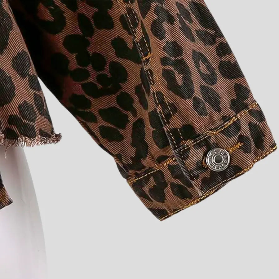 Leopard Print Faux-Fur - Jacket CASA LARO