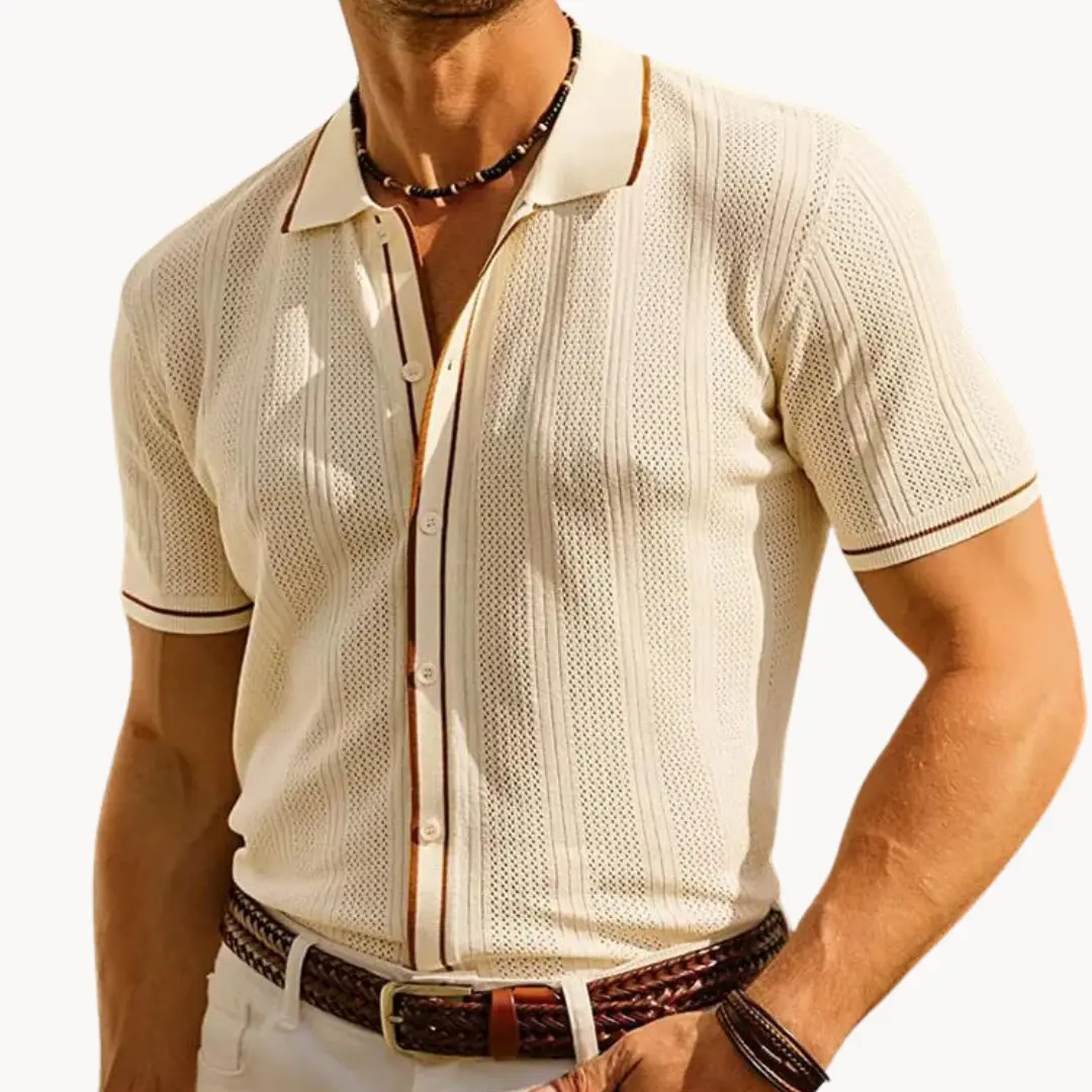 Lightweight Breathable Short Sleeve - Polo Shirt CASA LARO