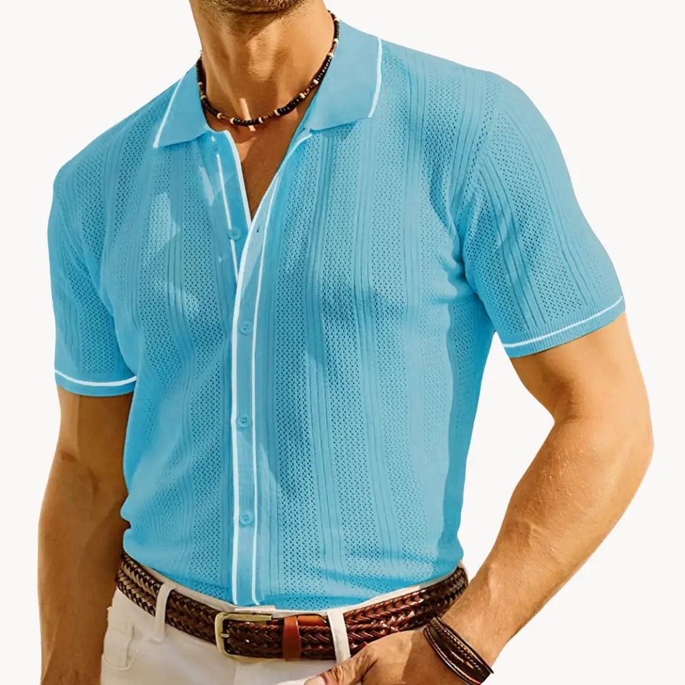 Lightweight Breathable Short Sleeve - Polo Shirt CASA LARO