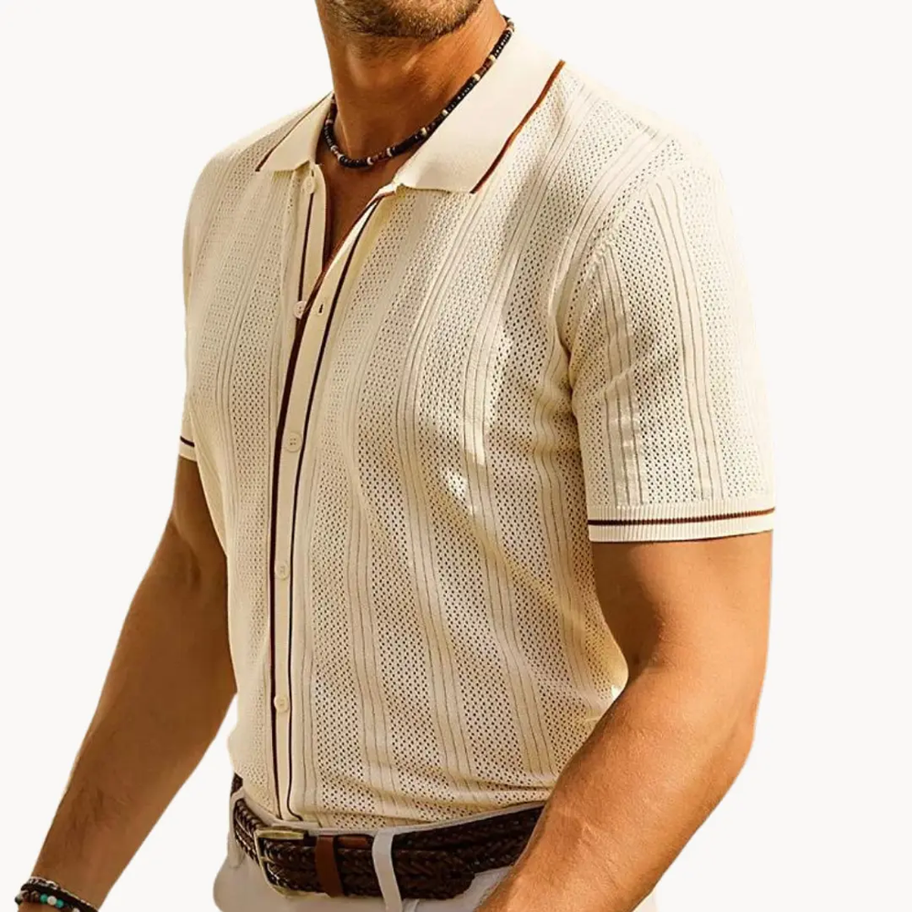 Lightweight Breathable Short Sleeve - Polo Shirt CASA LARO