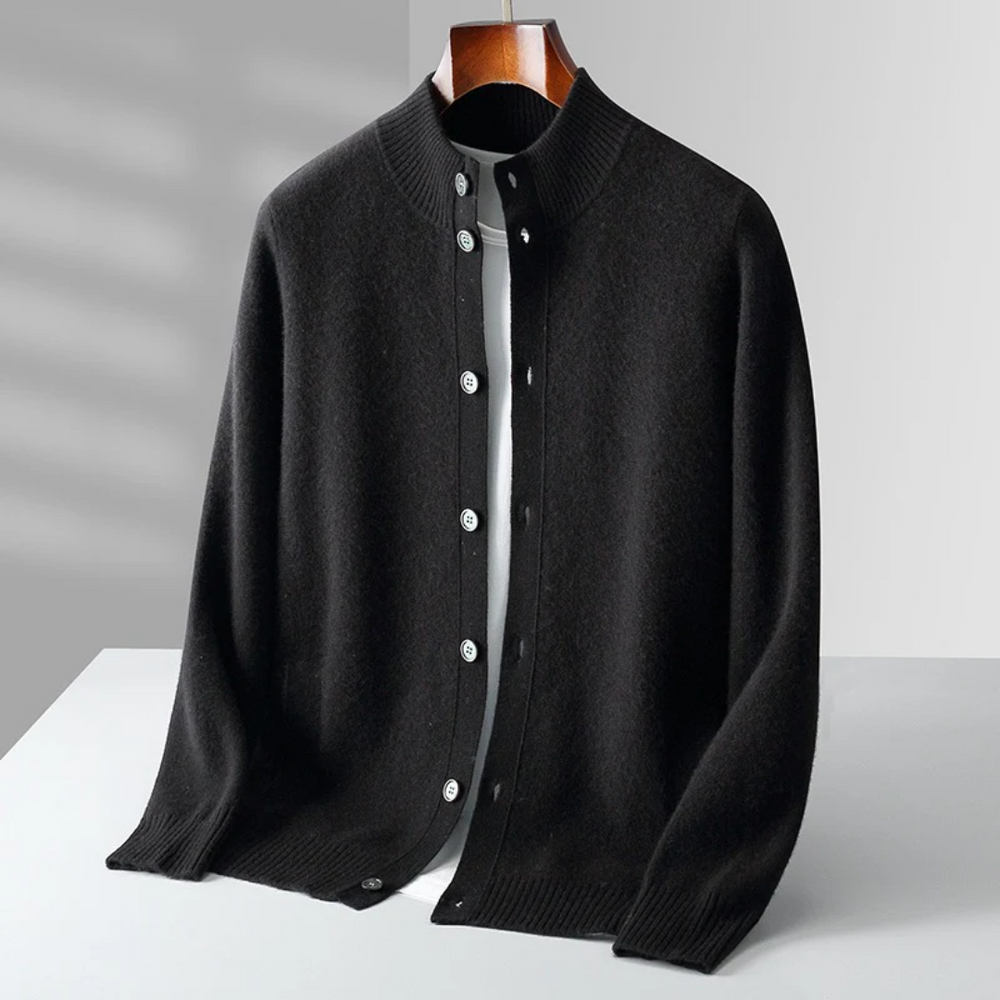 Lightweight Cashmere Knit - Cardigan CASA LARO MEN