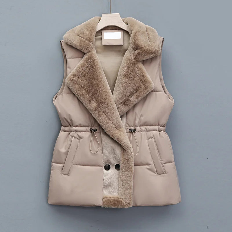 Lightweight Draped Layering - Vest CASA LARO