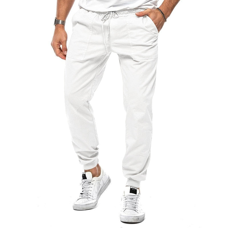 Lightweight Linen Drawstring - Joggers CASA LARO MEN