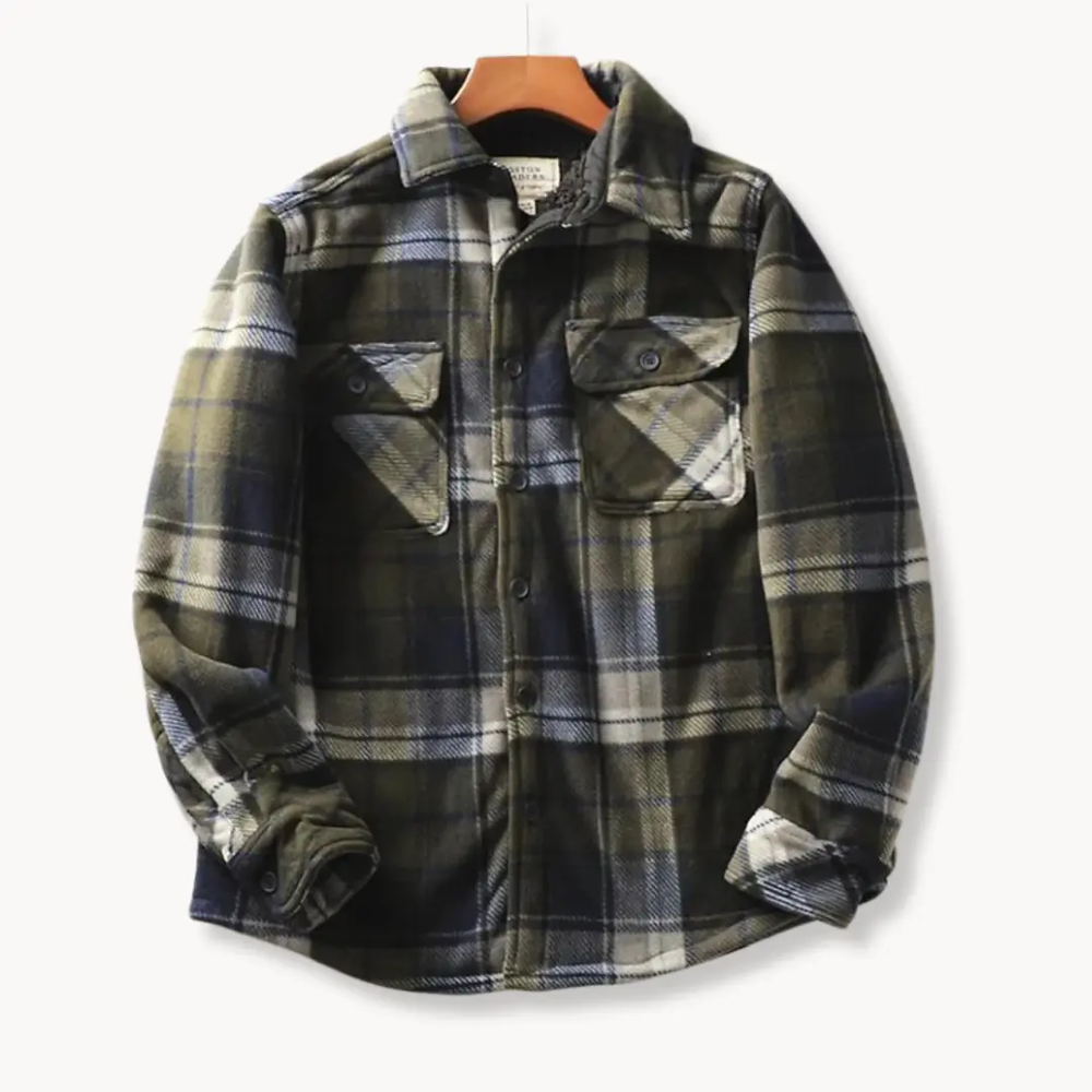 Lined Flannel Overshirt - Jacket CASA LARO