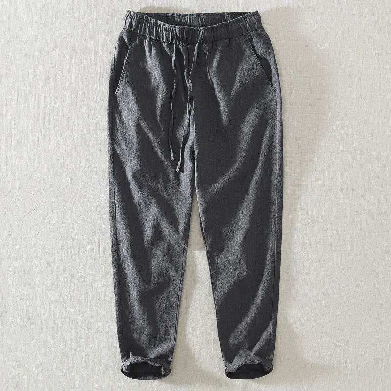 Linen Wide-Leg - Trousers CASA LARO MEN