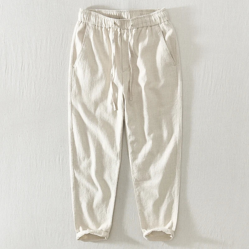 Linen Wide-Leg - Trousers CASA LARO MEN
