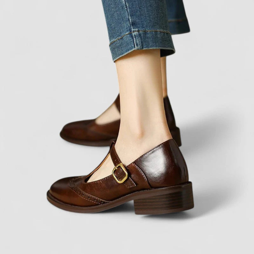Livia - Classic Leather Sandals CASA LARO WOMEN