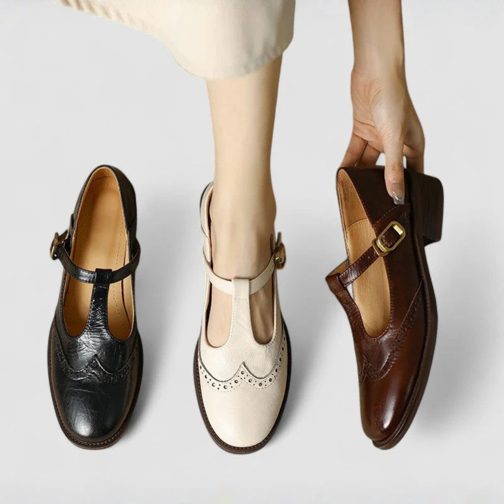 Livia - Classic Leather Sandals CASA LARO WOMEN