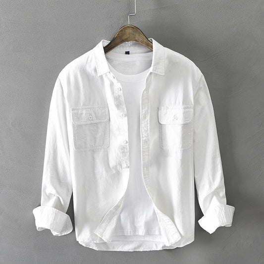 Lucien Linen Button-Down - Shirt CASA LARO
