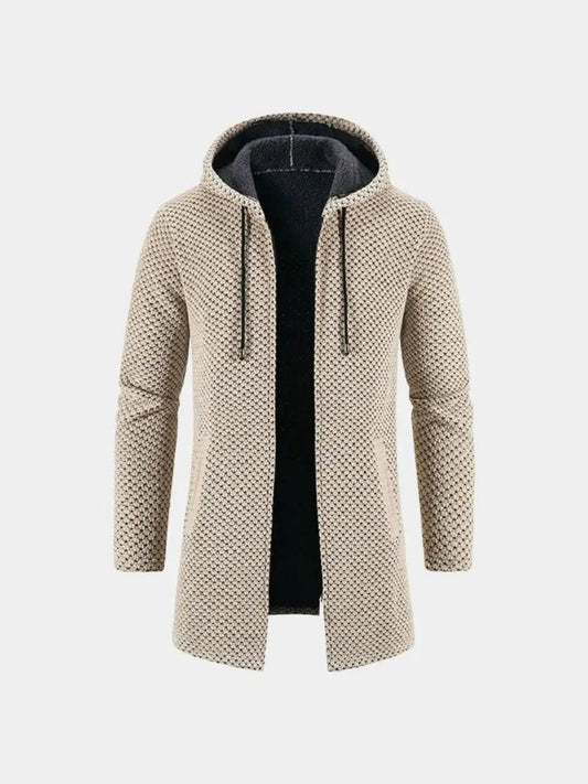 Lugano Knitted Hooded Winter Coat - Casa and Laro CASA LARO