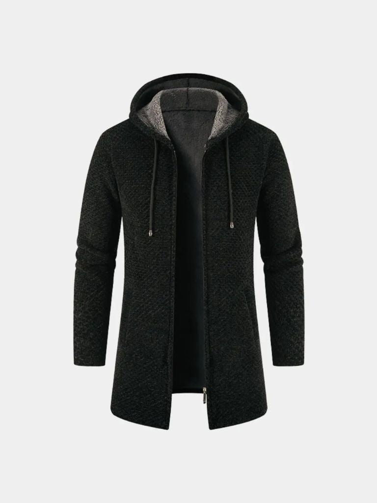 Lugano Knitted Hooded Winter Coat - Casa and Laro CASA LARO